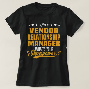 Vendor Relationship Manager T-Shirt