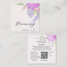 Vendretti Blue Sheer Bow and Bouquet Rooming