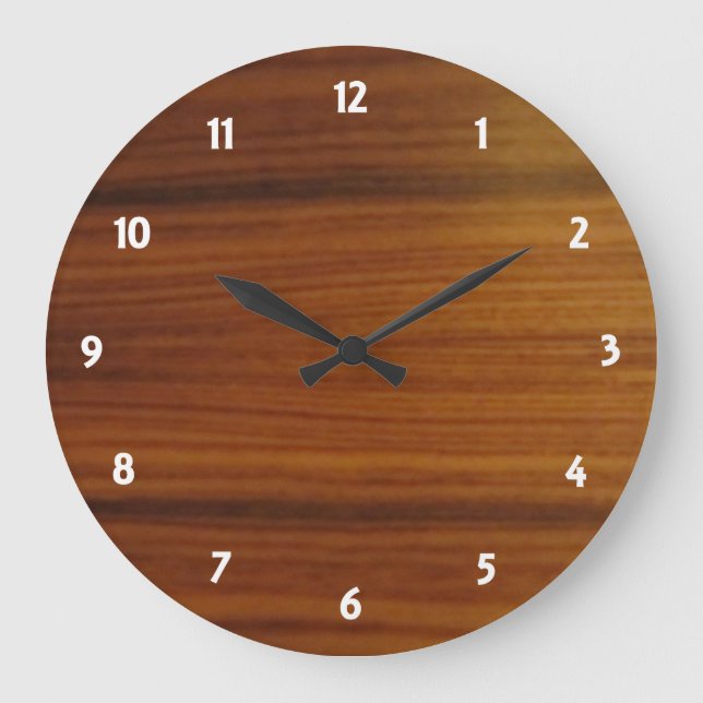 veneer dial large clock (Front)