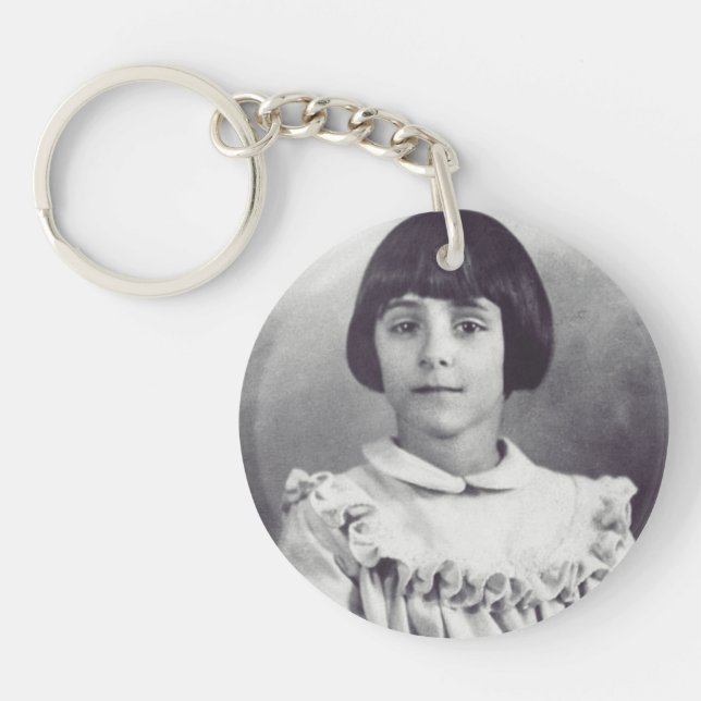 Venerable Antonietta Meo Child Mystic of Rome Key Ring (Front)