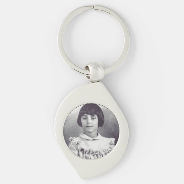 Venerable Antonietta Meo Child Mystic of Rome Key Ring (Front)