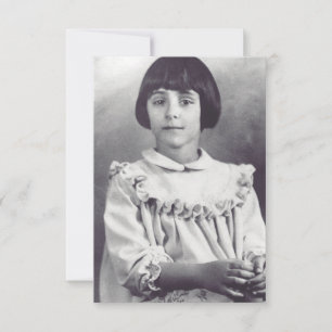 Venerable Antonietta Meo Child Mystic of Rome Thank You Card
