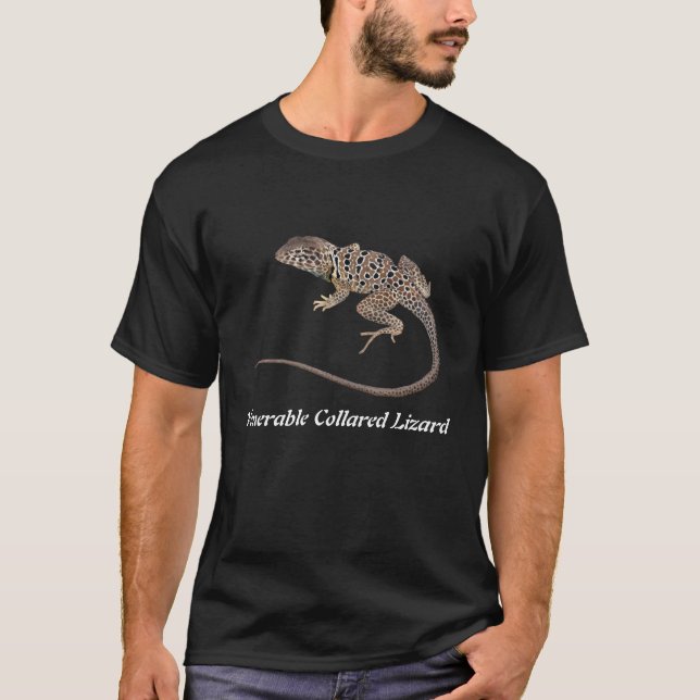 Venerable Collared Lizard T-Shirt (Front)
