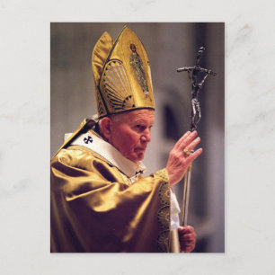 Venerable Pope John Paul II Postcard