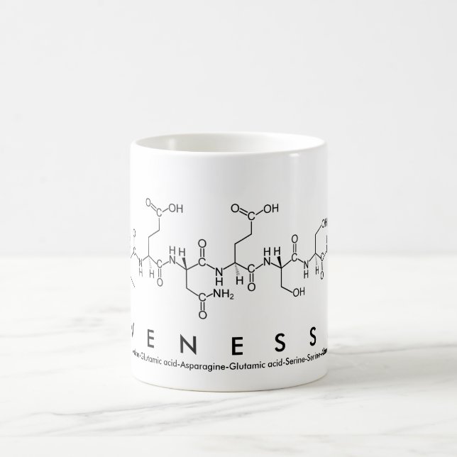Venessa peptide name mug (Center)