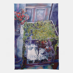 Venetian Afternoon Kitchen Hand Towel