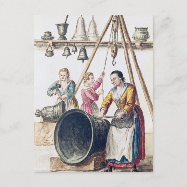 Venetian Bellmaker's Shop Postcard (Front)
