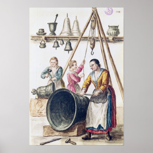 Venetian Bellmaker's Shop Poster (Front)