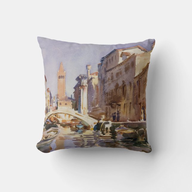 Venetian Canal Cushion (Front)