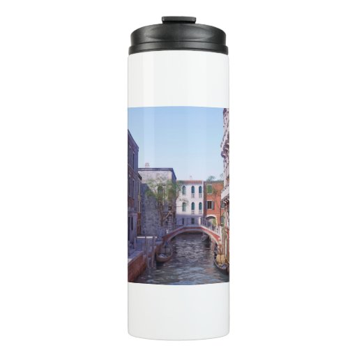 Image of Venetian Canal in the Day Thermal Tumbler