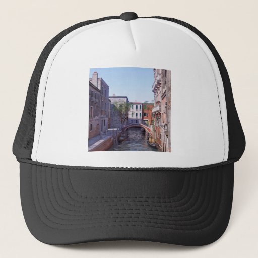 Image of Venetian Canal in the Day Trucker Hat