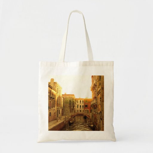 Image of Venetian Canal in the Morning Tote Bag