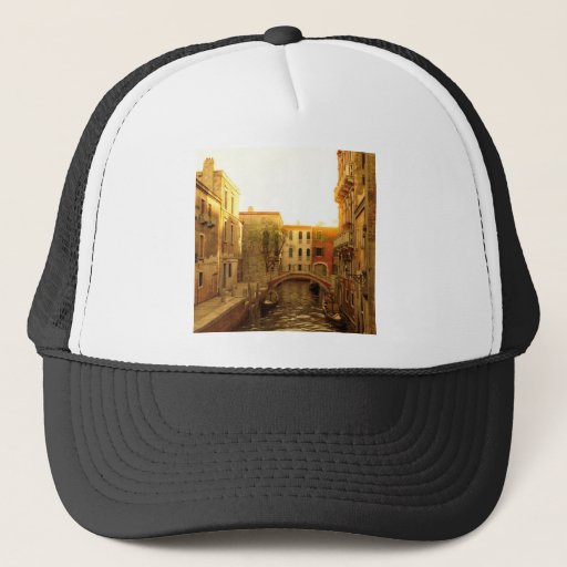 Image of Venetian Canal in the Morning Trucker Hat