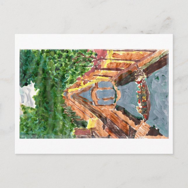 Venetian canal postcard (Front)