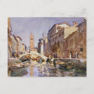 Venetian Canal Postcard