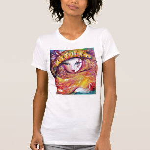 VENETIAN CARNIVAL MASK IN YELLOW Masquerade T-Shirt
