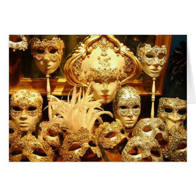 Venetian Carnival Masks (Front Horizontal)