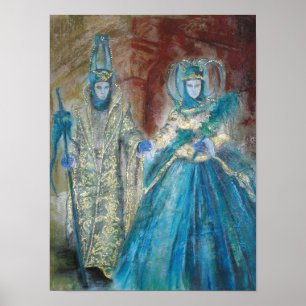 Venetian Carnival Poster