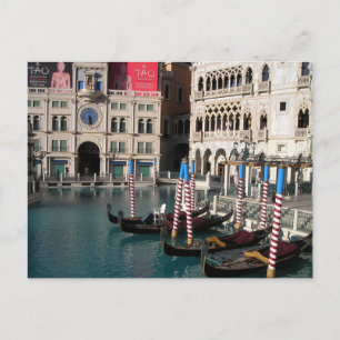 Venetian Casino Little Italy Las Vegas Postcard