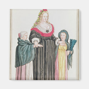 Venetian Courtesan Magnet