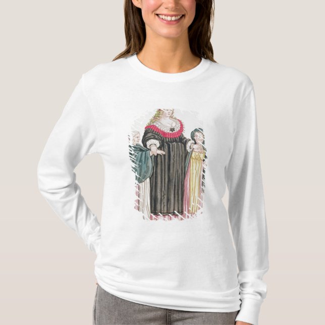 Venetian Courtesan T-Shirt (Front)