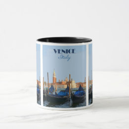 Venetian Dreams: Vintage Italy Travel Poster  Mug