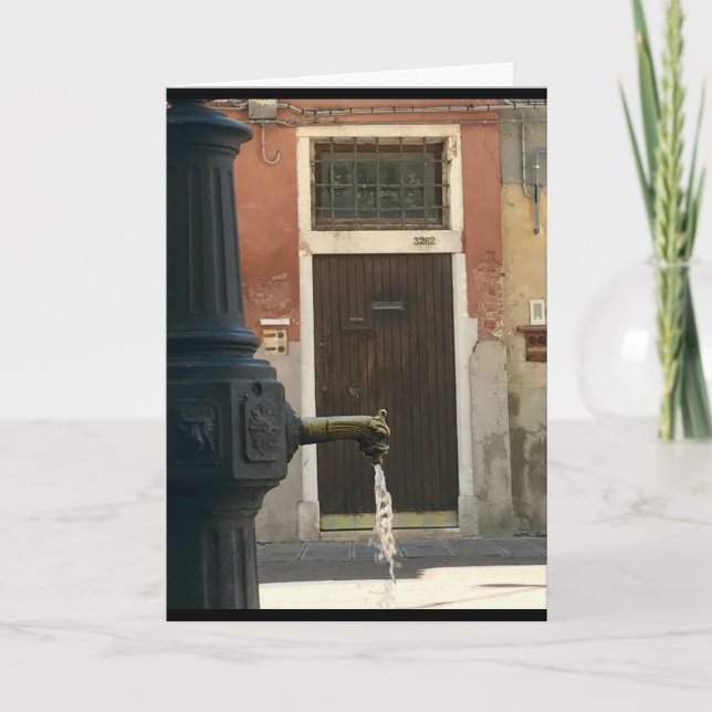 VENETIAN ELIXIR CARD (Front)