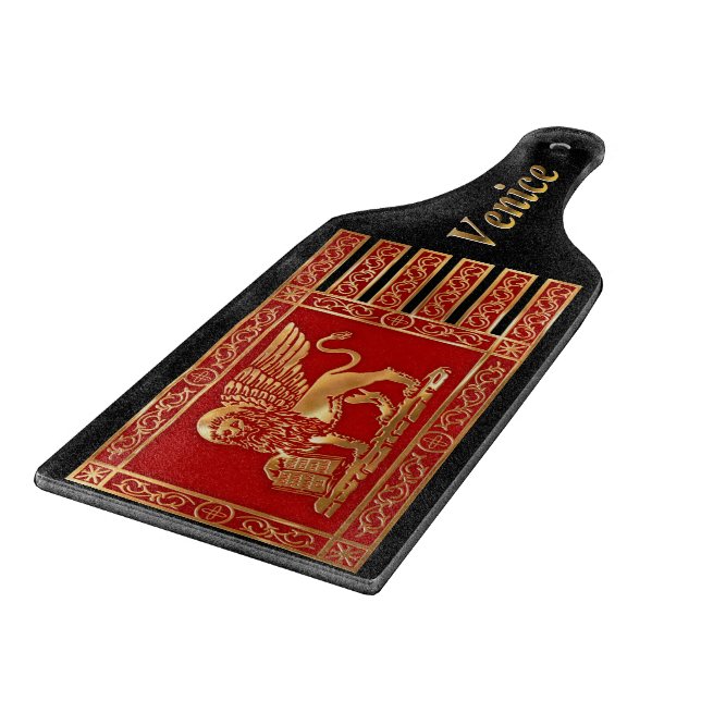 Venetian Flag Cutting Board (Corner)