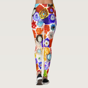 VENETIAN FLORA GLASS LEGGINGS