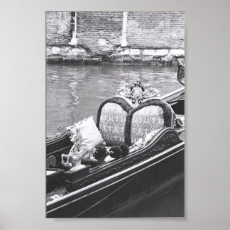 Venetian Gondola Detail Photography Print Poster