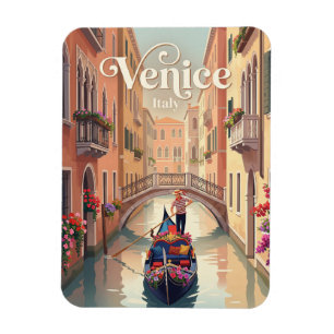 Venetian Gondola Ride Italy Magnet