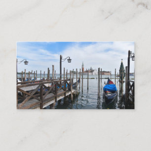 Venetian Gondolas Business Card