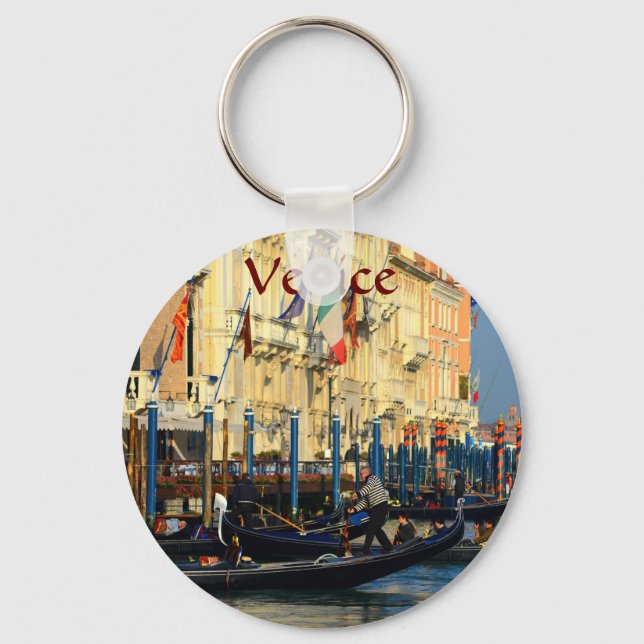 Venetian gondoliers key ring (Front)