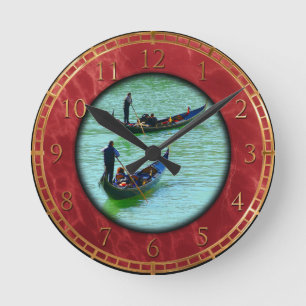 Venetian gondoliers round clock