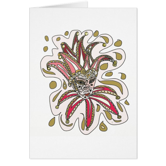 Venetian Jester Mask (Front)