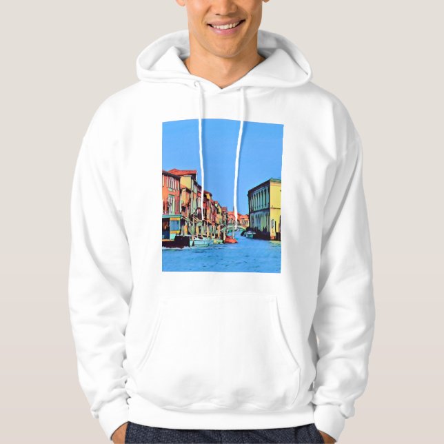 Venetian Lagoon - MURANO - view Hoodie (Front)