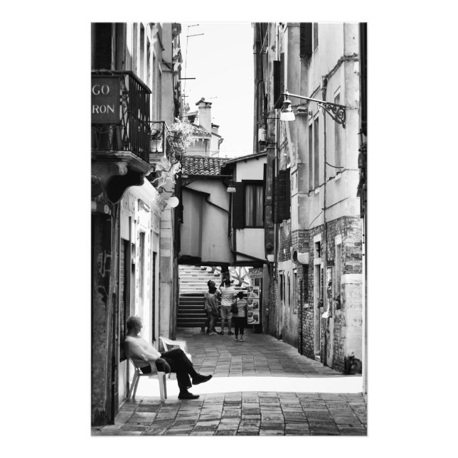 Venetian Lanes - Photographic Print (Front)
