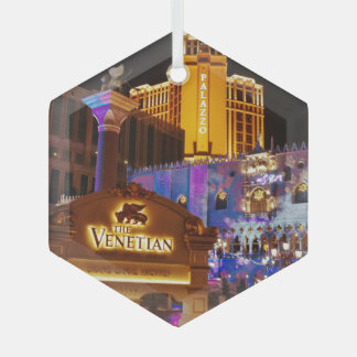 Venetian Las Vegas Decorative Evening Lights Glass Tree Decoration