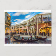 Venetian Las Vegas Gondola Canal Architecture