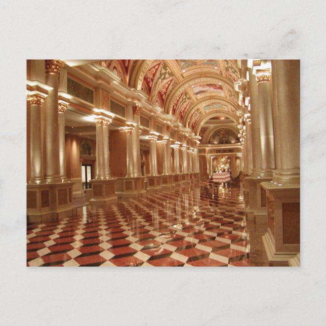 Venetian Las Vegas Lobby Postcards (Front)