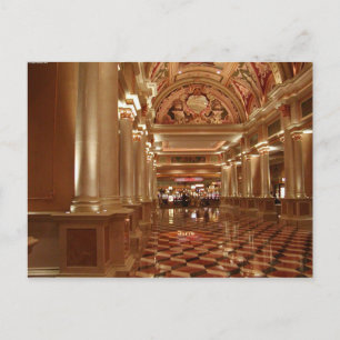 Venetian Las Vegas Lobby Postcards