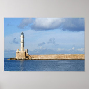 Venetian Lighthouse Poster Print