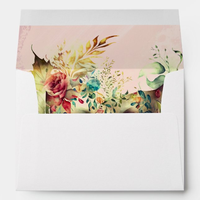 venetian mask envelope (Back (Bottom))