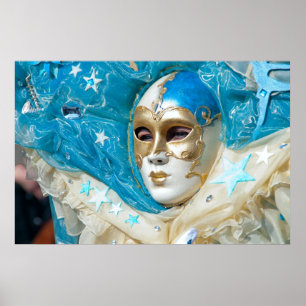 Venetian Mask Poster