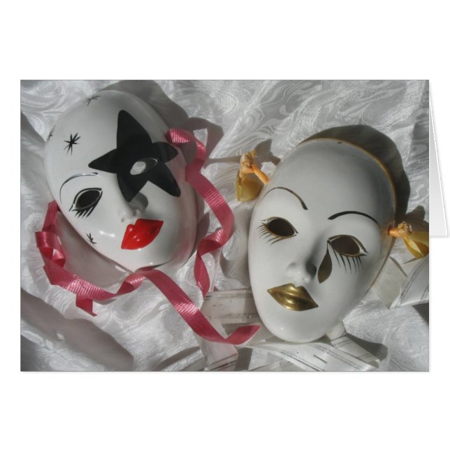 Venetian masks (Front Horizontal)