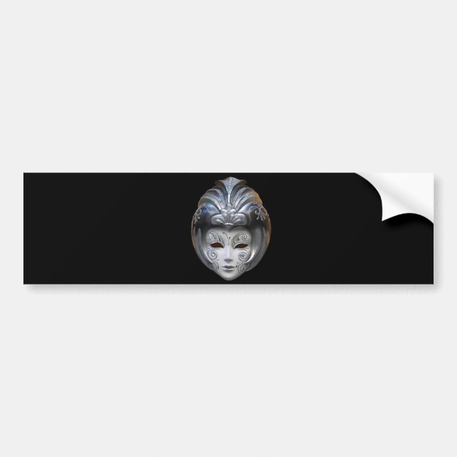 Venetian Masks Bumper Sticker (Front)