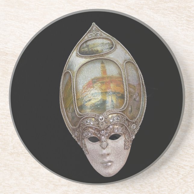 Venetian Masks Coaster (Front)