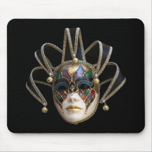 Venetian Masks Mouse Mat