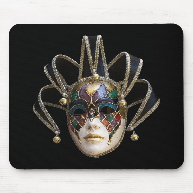 Venetian Masks Mouse Mat (Front)