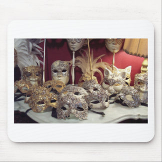 Venetian Masks Mouse Mat